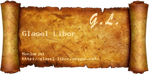Glasel Libor névjegykártya